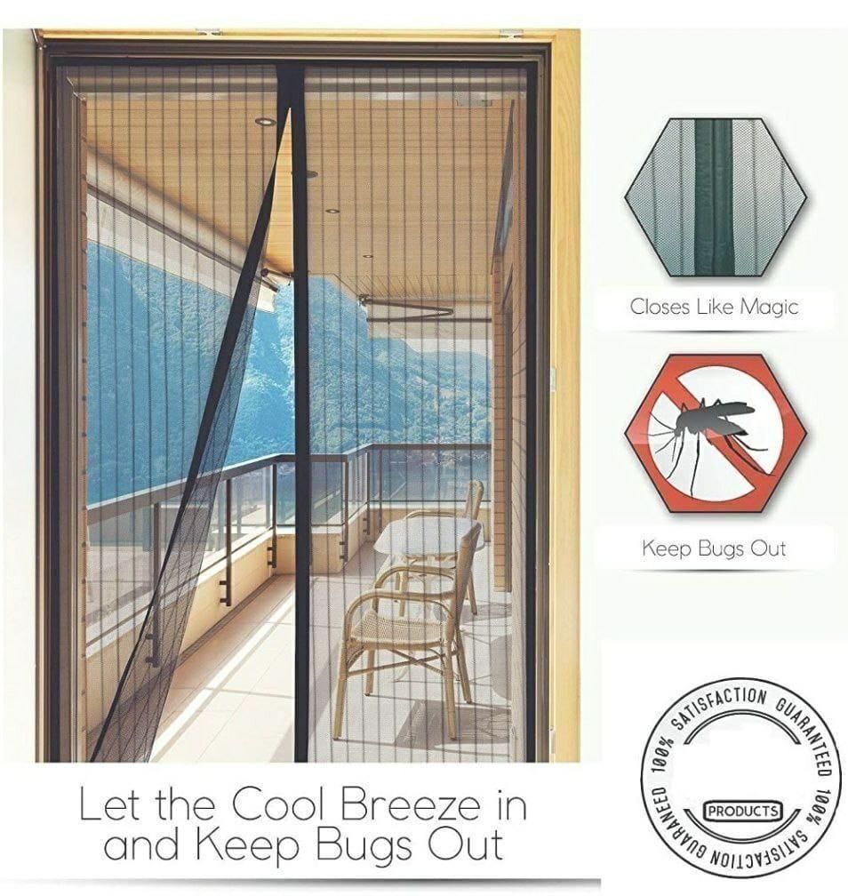 Magnetic Door Mesh Screen (Pack of 2)