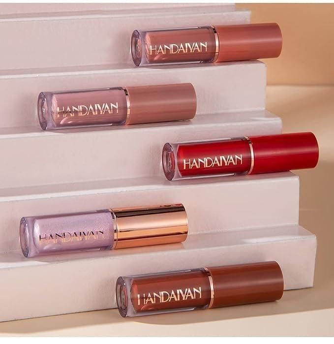 Handaiyan Matte Liquid Lipstick 12-Pieces Set (Waterproof)