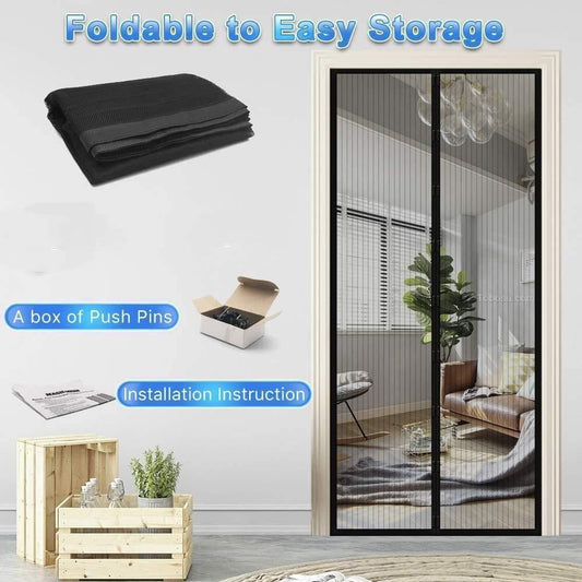 Magnetic Door Mesh Screen (Pack of 2)