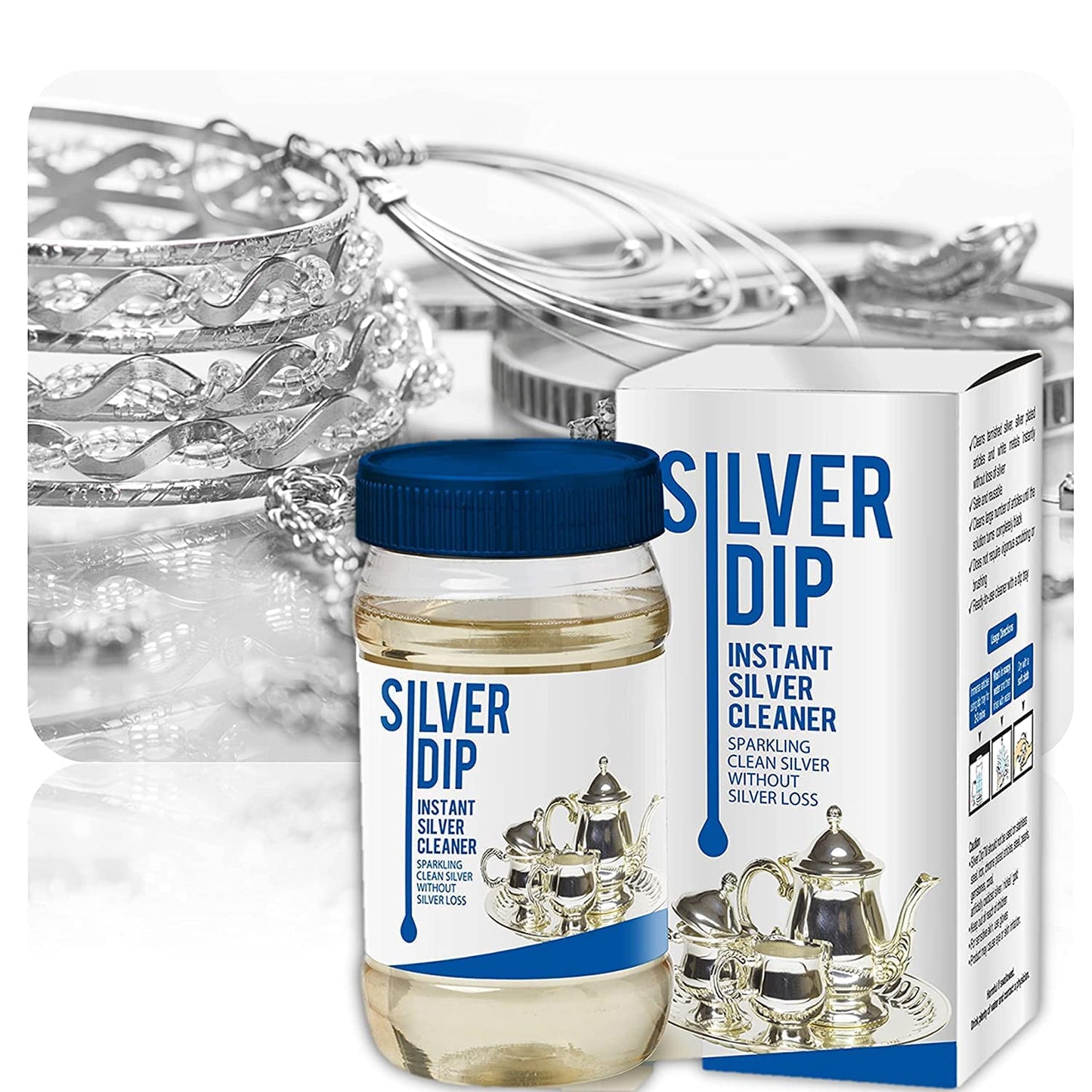 Silver Dip Instant Silver Cleaner (Pack of 2)