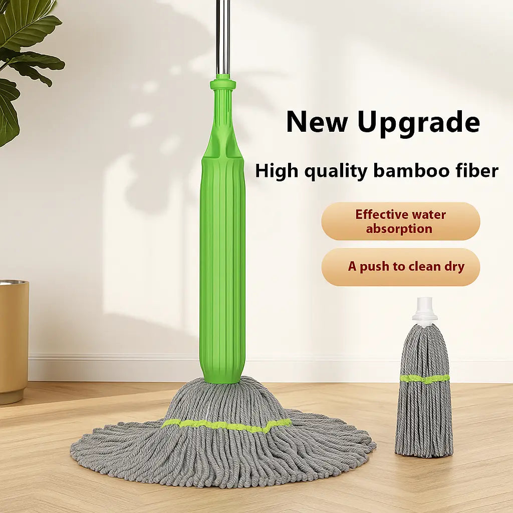Self-twisting Water Rotating Mop