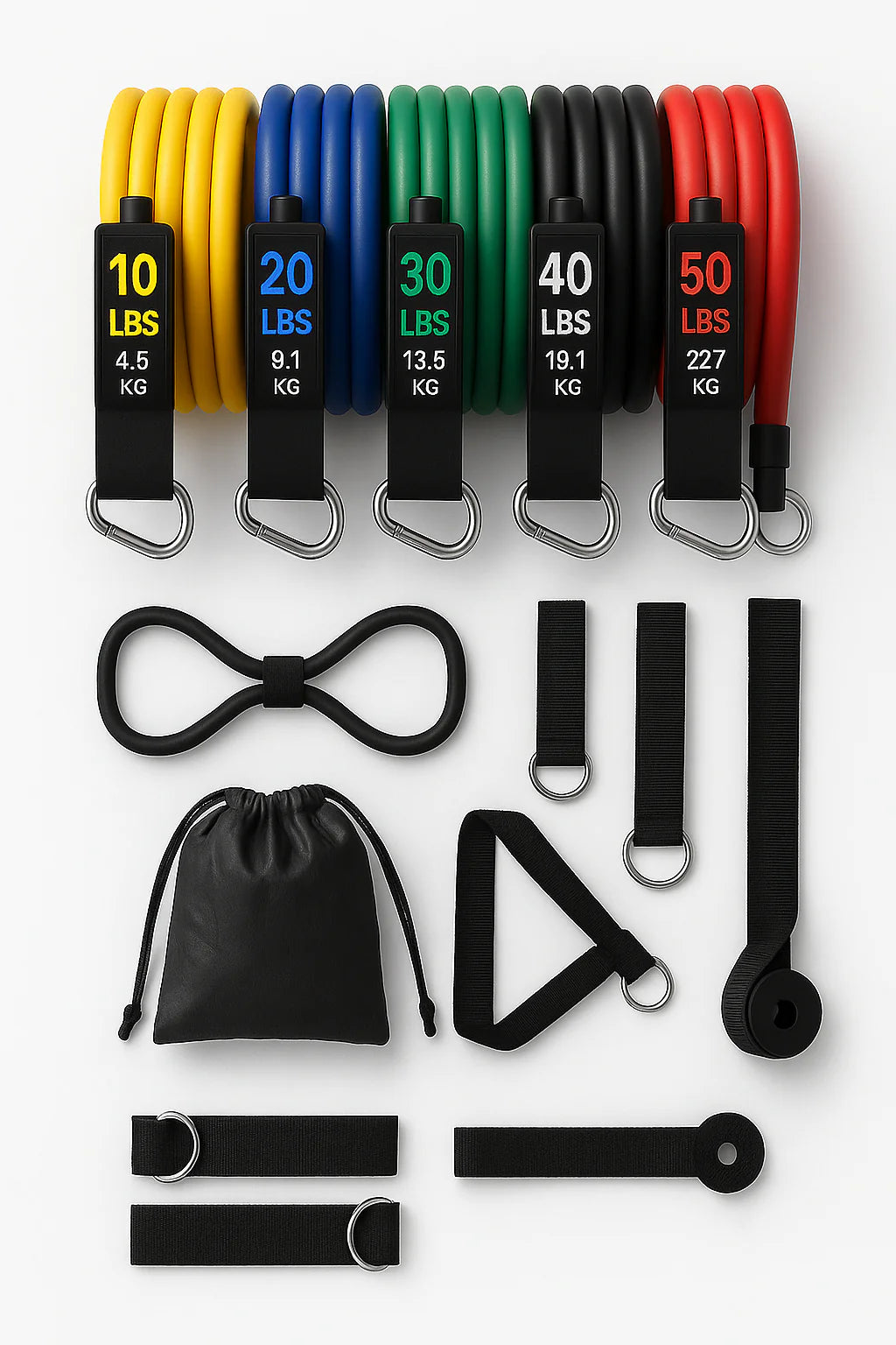 Resistance Band Set for Heavy Workout