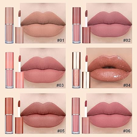 Handaiyan Matte Liquid Lipstick 12-Pieces Set (Waterproof)