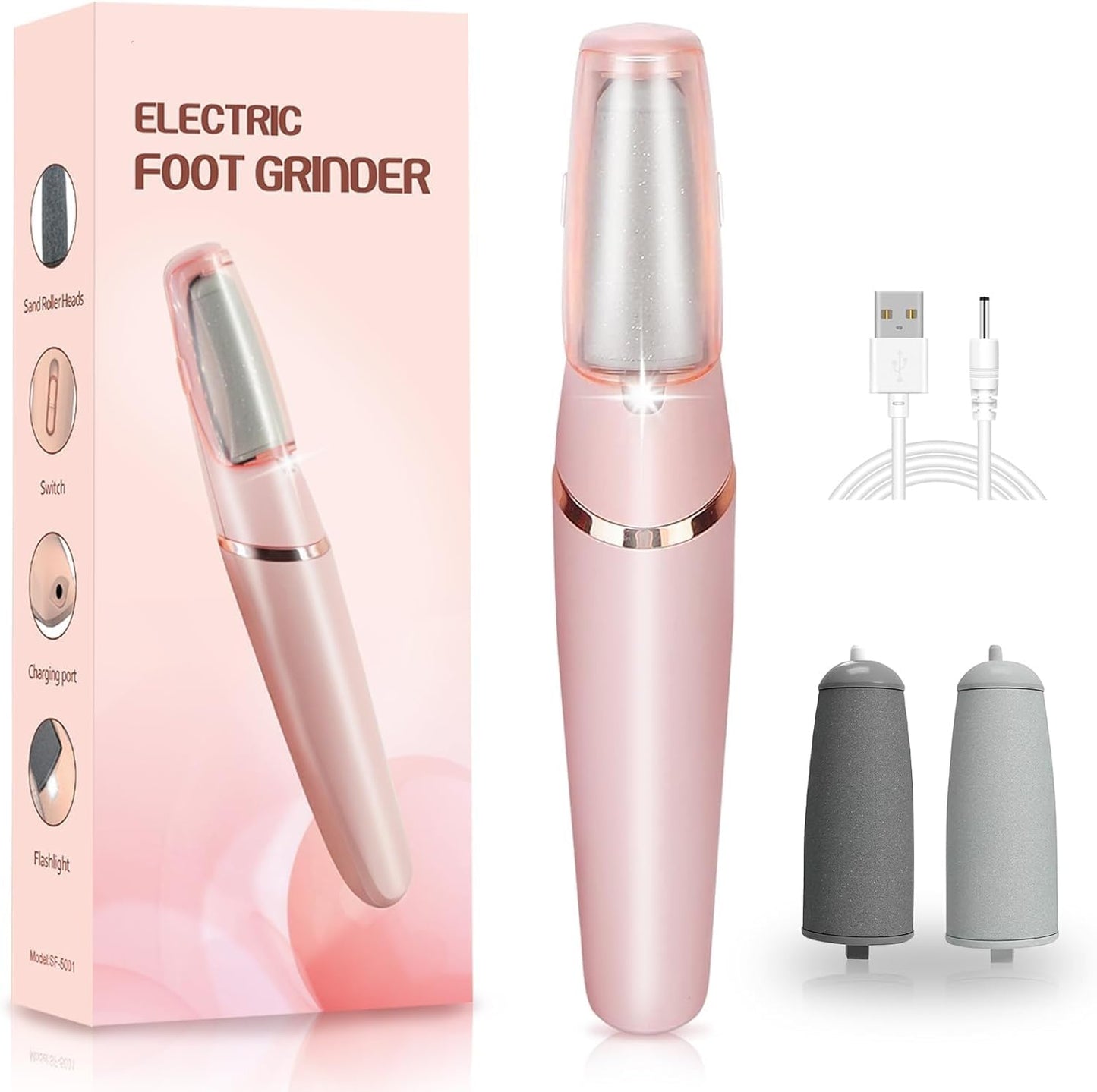 PediShine™ - Pedicure Electric Foot Callus Remover