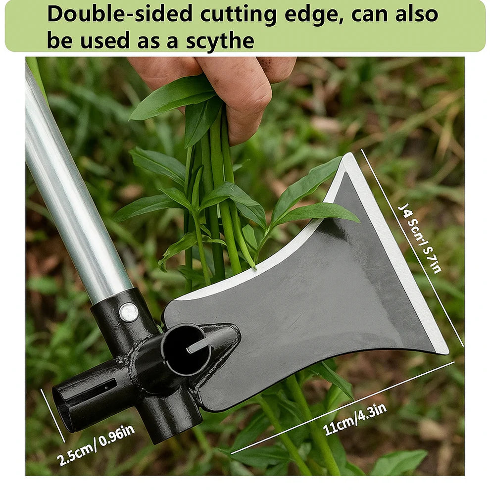3-in-1 Garden Flat Stainless Steel Shovel