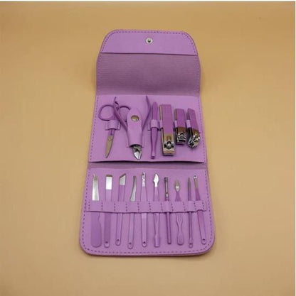 Manicure/Pedicure Set For Women (16 Pcs)