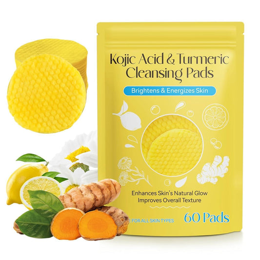 Turmeric Kojic Acid Cleansing Pads - 60Pcs