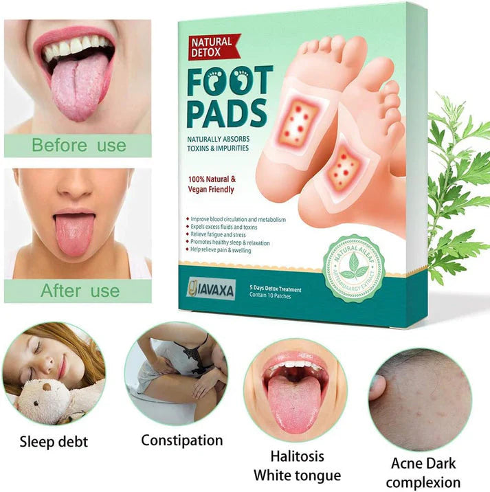 Leafycart Premium Natural Detox Foot Patches (Pack of 20) BUY 1 GET 1 FREE