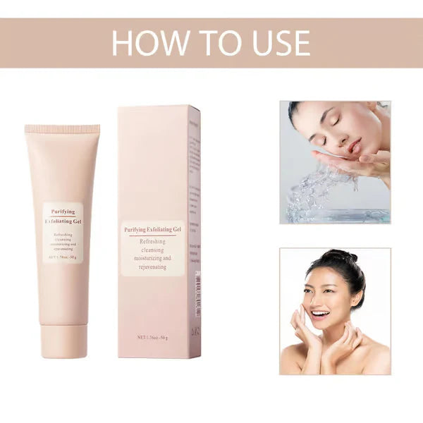 Instant Glow Purifying Exfoliating Gel ( buy 1 get 1 Free)