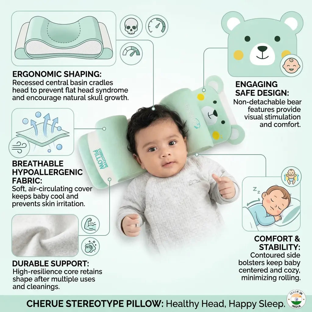 The  SnugHead™ baby head shaping pillow