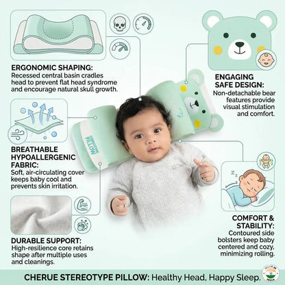 The  SnugHead™ baby head shaping pillow