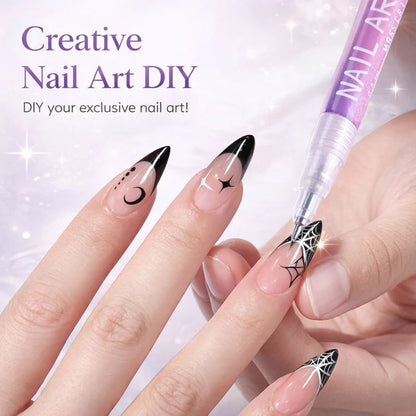 Nail Art Pens Set of 12 Colors