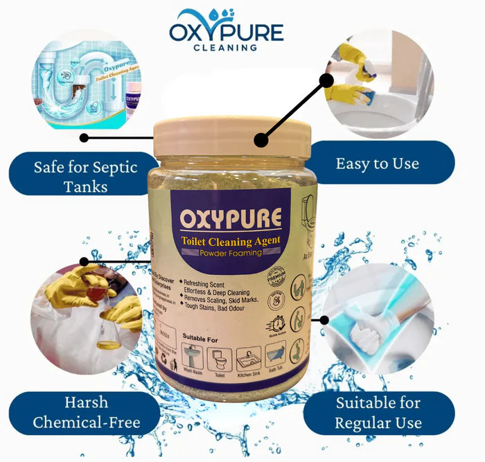 OxyPure Toilet Cleaner - BUY 1 GET 1 FREE