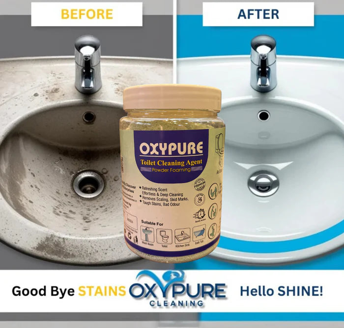 OxyPure Toilet Cleaner - BUY 1 GET 1 FREE