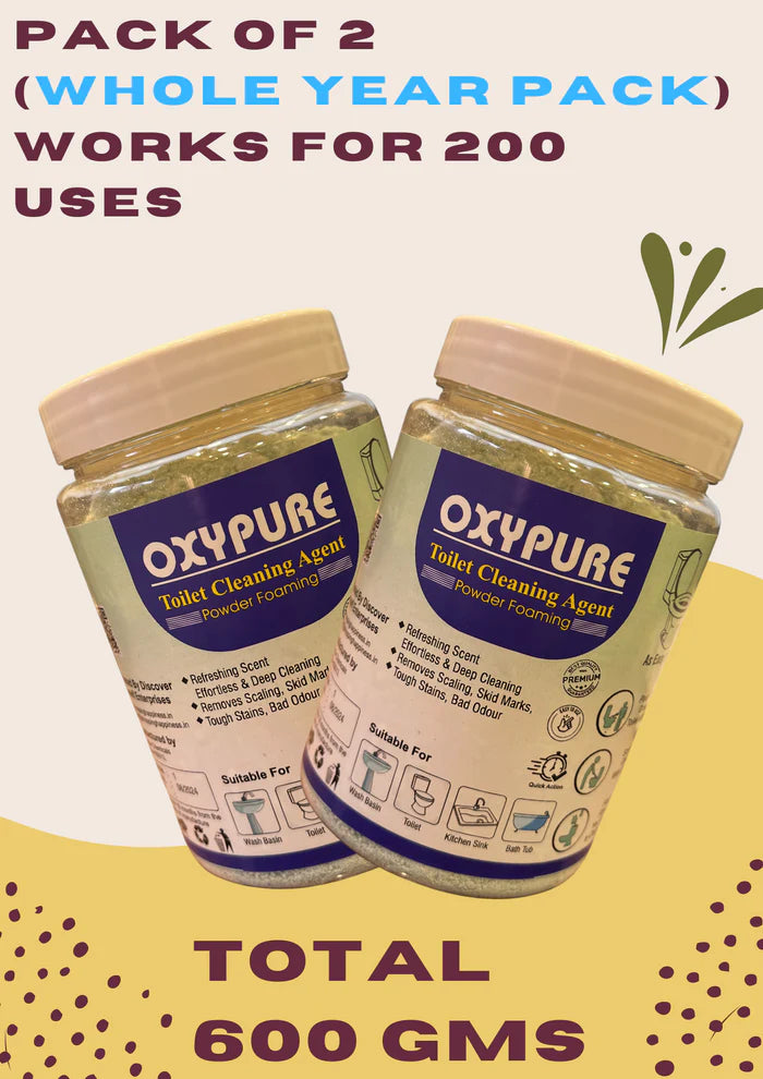 OxyPure Toilet Cleaner - BUY 1 GET 1 FREE