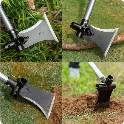 3-in-1 Garden Flat Stainless Steel Shovel