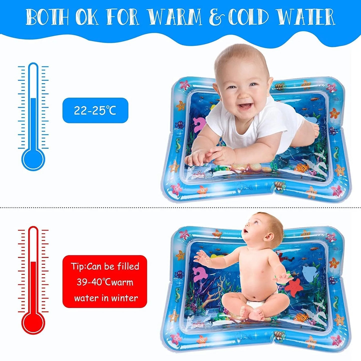 Inflatable Leakproof Water Play Mat